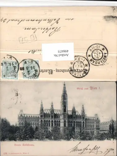 498475,Wien Innere Stadt Rathaus Gebäude