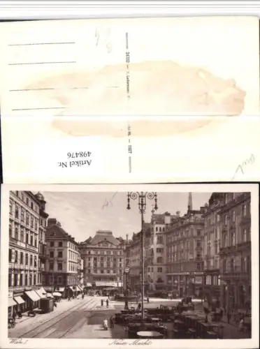 498476,Wien Innere Stadt Neuer Markt Straßenansicht