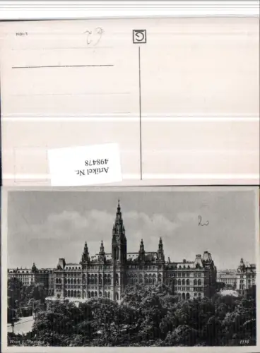 498478,Wien Innere Stadt Rathaus Gebäude