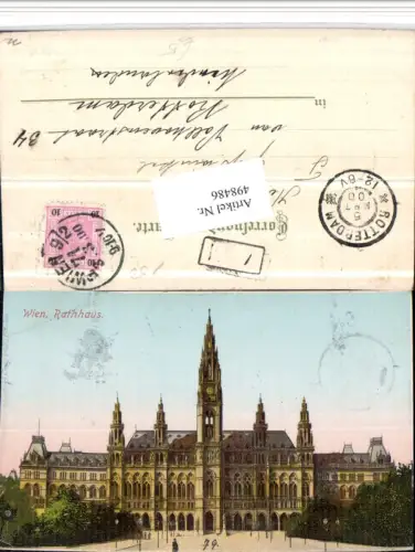 498486,Wien Innere Stadt Rathaus Gebäude