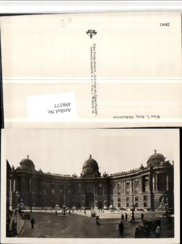 498577,Wien Innere Stadt Burg Michaelertor Tor