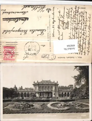 498584,Wien Innere Stadt Stadtpark Kursalon