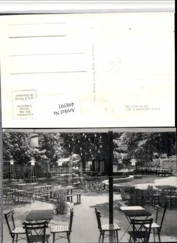 498593,Wien Innere Stadt Stadtpark Hübners Gastgarten