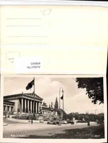 498603,Wien Innere Stadt Parlament Gebäude Brunnen