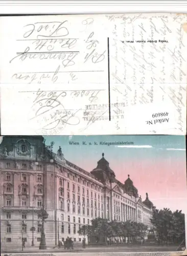 498609,Wien Innere Stadt Kriegsministerium Gebäude