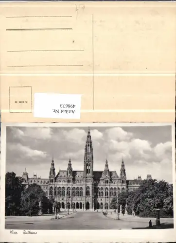 498673,Wien Innere Stadt Rathaus Gebäude