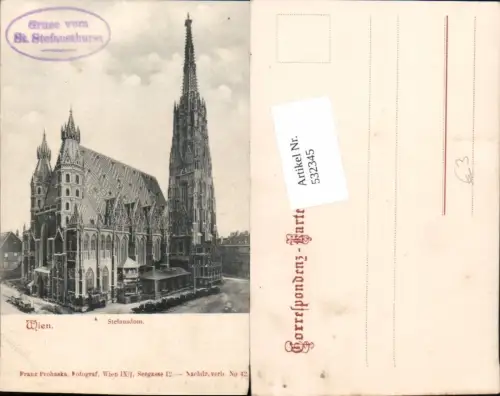 532345,Wien Innere Stadt Stephansdom pub Prohaska 42