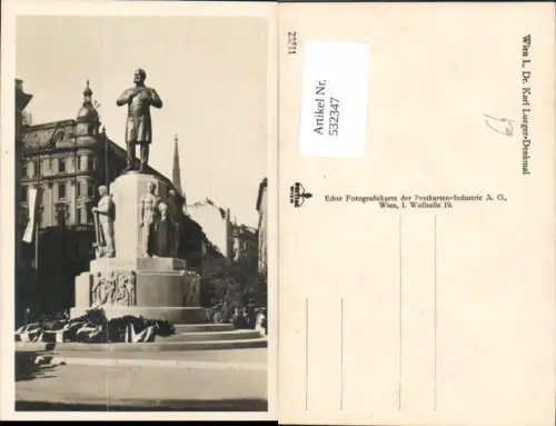 532347,Wien Innere Stadt Dr. Karl Lueger Denkmal