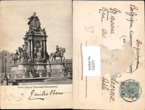 532377,Wien Innere Stadt Maria Theresia Monument