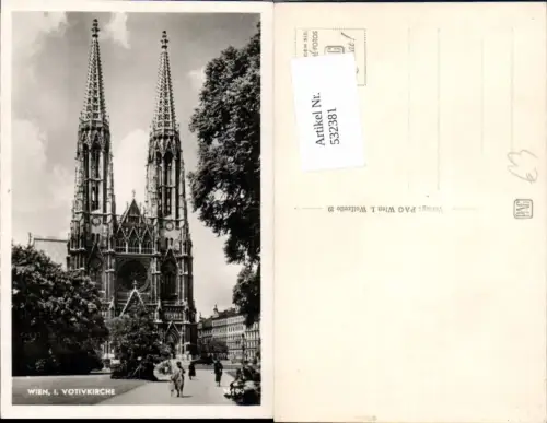532381,Wien Innere Stadt Votivkirche