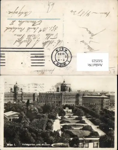 532523,Wien Innere Stadt Volksgarten Museen