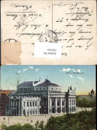 532543,Wien Innere Stadt Burgtheater Theater
