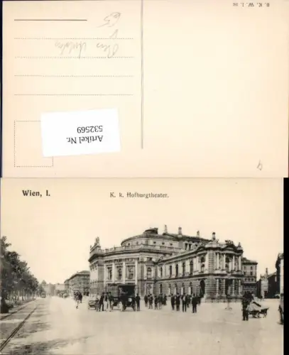 532569,Wien Innere Stadt Hofburgtheater Theater Auto Autobus Bus pub B.K.W.I 96