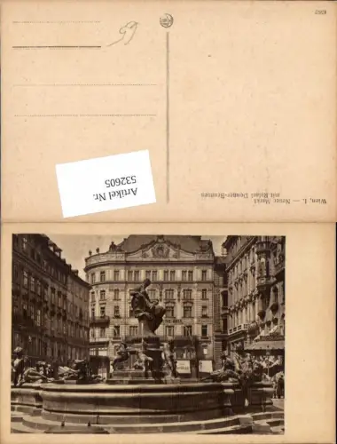 532605,Wien Innere Stadt Neuer Markt Rafael Donner Brunnen Kilophot 4562