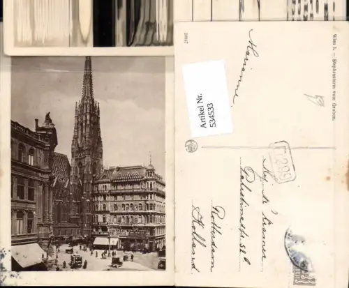 534533,Wien Innere Stadt Stock im Eisen Platz Stephanskirche