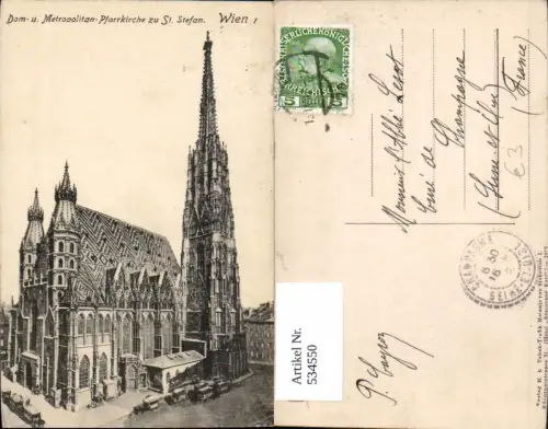 534550,Wien Innere Stadt Stephansdom