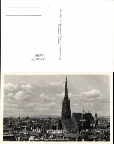 534566,Wien Innere Stadt Totale Stephansdom