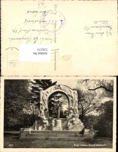 534574,Wien Innere Stadt Johann Strauß denkmal Stadtpark