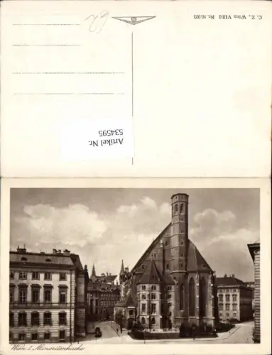 534595,Wien Innere Stadt Minoritenkirche kirche