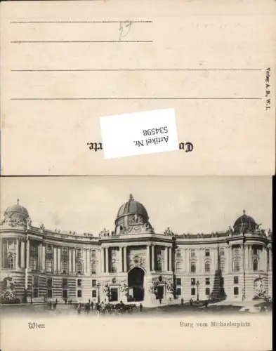 534598,Wien Innere Stadt Burg Michaelerplatz