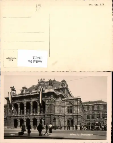 534611,Wien Innere Stadt Staatsoper