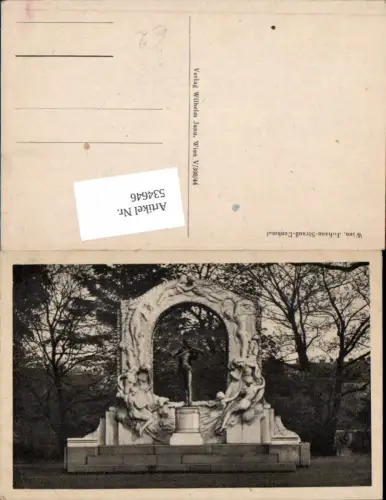 534646,Wien Innere Stadt Johann Strauss Denkmal