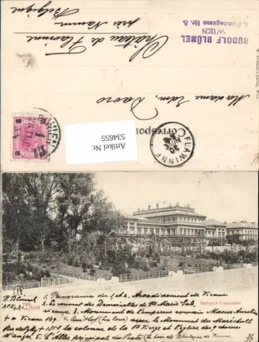 534655,Wien Innere Stadt Stadtpark Colonaden pub Deutsch