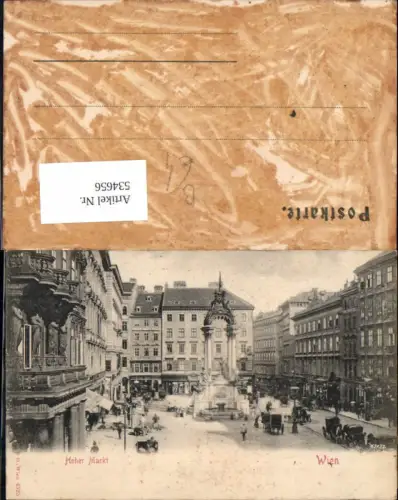 534656,Wien Innere Stadt Hoher Markt Graben