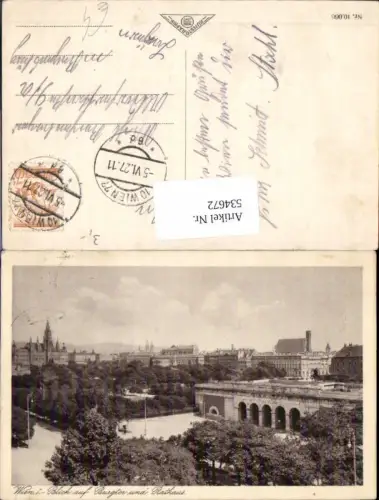 534672,Wien Innere Stadt Burgtor Rathaus