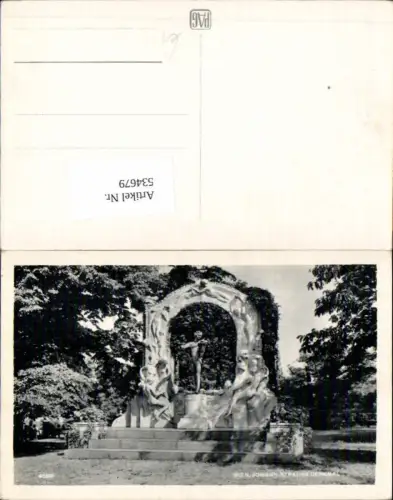 534679,Wien Innere Stadt Johann Strauss Denkmal Stadtpark