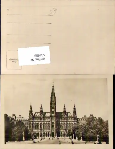 534688,Wien Innere Stadt Rathaus