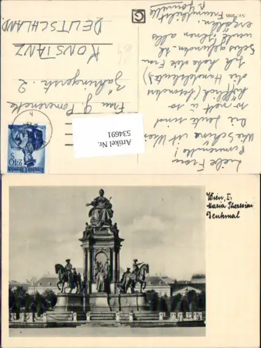 534691,Wien Innere Stadt Maria Theresia Denkmal