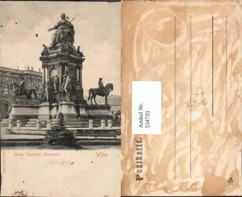 534733,Wien Innere Stadt Maria Theresia Monument