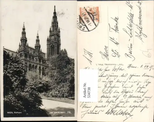534738,Wien Innere Stadt Rathaus