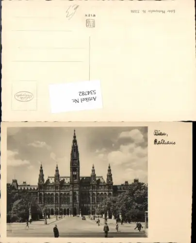 534782,Wien Innere Stadt rathaus