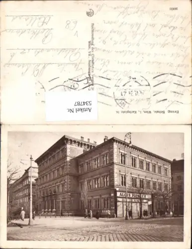 534787,Wien Innere Stadt Evangelische Schule Karlsplatz