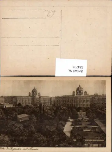 534792,Wien Innere Stadt Volksgarten Museen