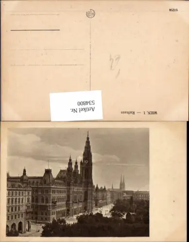 534800,Wien Innere Stadt Rathaus pub Kilophot