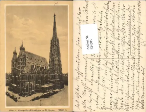 534805,Wien Innere Stadt Stephansdom