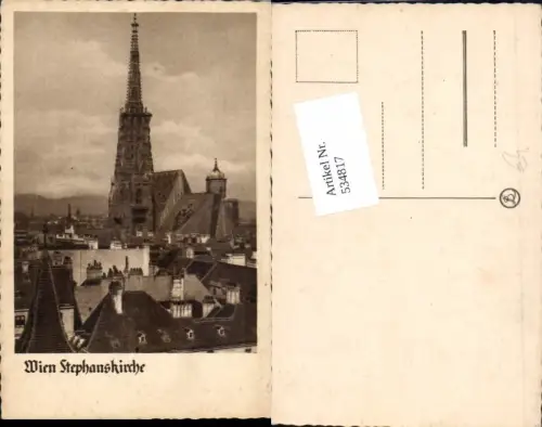 534817,Wien Innere Stadt Stephansdom