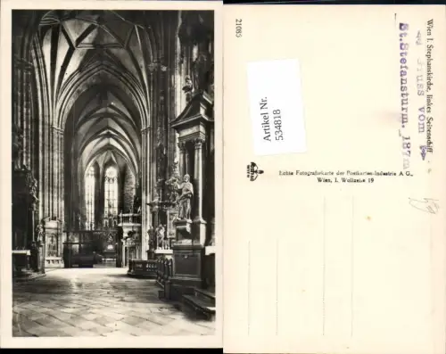 534818,Wien Innere Stadt Stephansdom