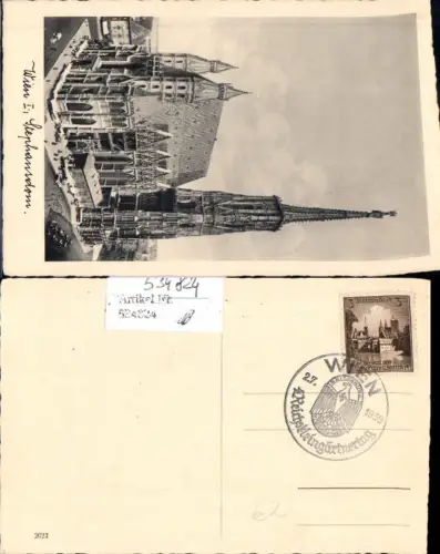 534824,Wien Stempel Reichskleingärtnertag 1939