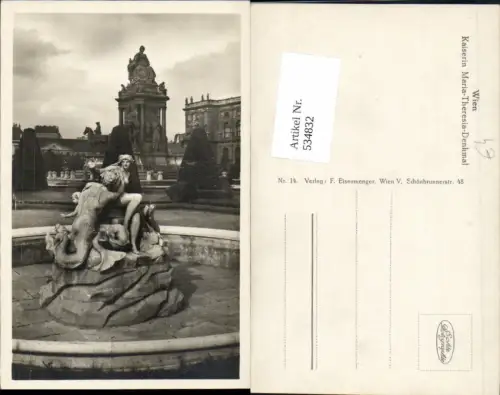 534832,Wien Innere Stadt Maria Theresien Denkmal