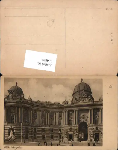 534898,Wien Innere Stadt Burgtor Burg