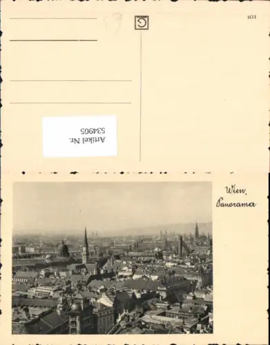 534905,Wien Innere Stadt panorama
