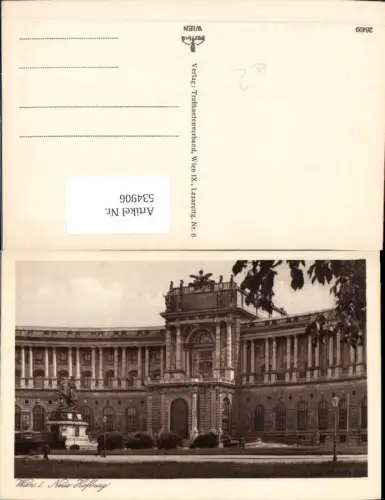 534906,Wien Innere Stadt Neue Hofburg