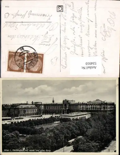 534910,Wien Innere Stadt Heldenplatz Burg