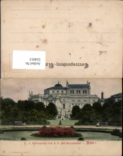 534913,Wien Innere Stadt K.K. Volksgarten pub Ledermann 91