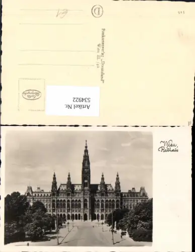 534922,Wien Innere Stadt Rathaus