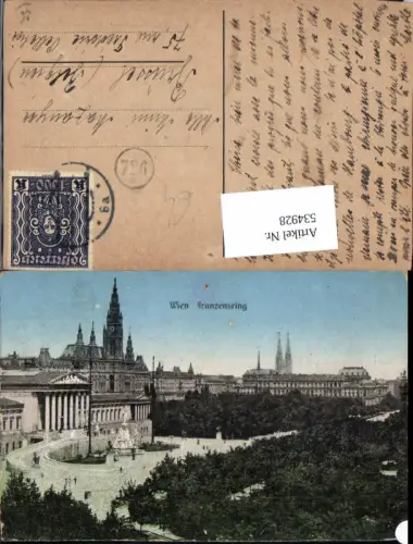534928,Wien Innere Stadt Franzensring Parlament